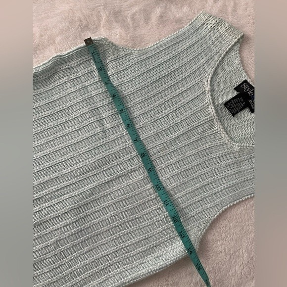 Mint knit top - Picture 4 of 7